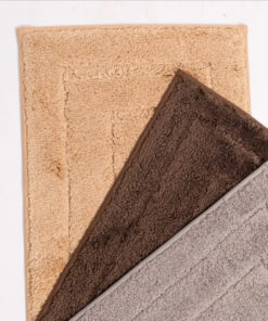 Alfombra baño polyester pelo (63507)