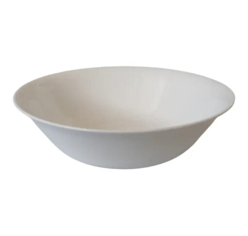 Ensaladera 26c opalina blanca Carol (64265)