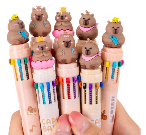 Lapicera 1pieza 10 puntas Capybara - Imagen 2