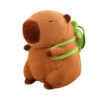 Peluche Capybara con mochila 23cm