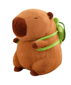 Peluche Capybara con mochila 23cm