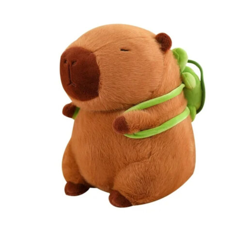 Peluche Capybara con mochila 23cm