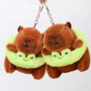 Llavero peluche Capybara flota