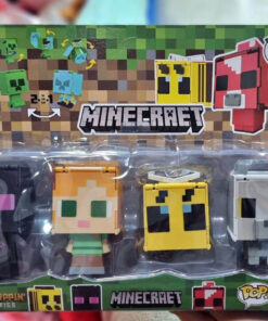 Blister Minecraft 4 piezas