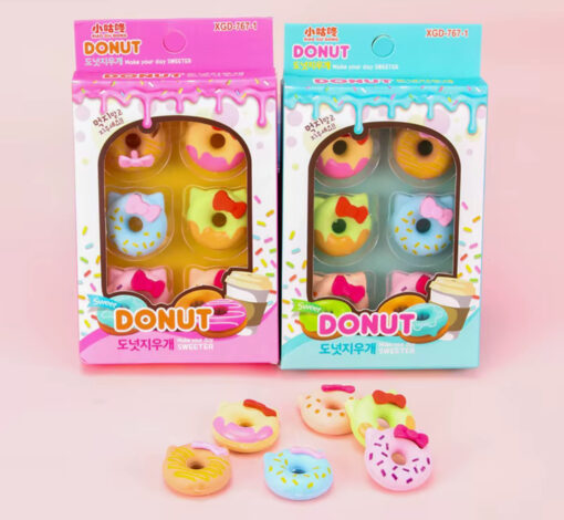 Borrador dona 6 piezas