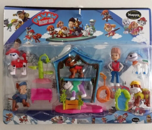Blister patrulla con casita