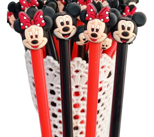 Lapicera Minnie y Mickey x unidad