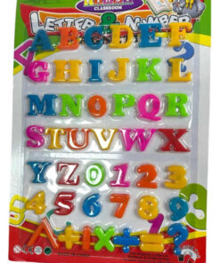 Blister numeros y letras