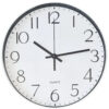 Reloj pared 30c blanco (33454)