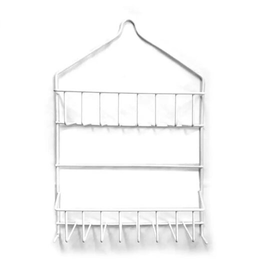 Organizador ducha 2 estantes 38x25c (64003)