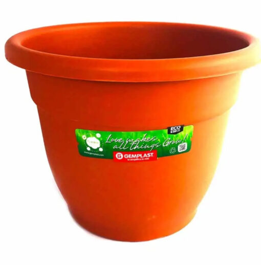 Maceta plastica Eden 25c teja (11391)