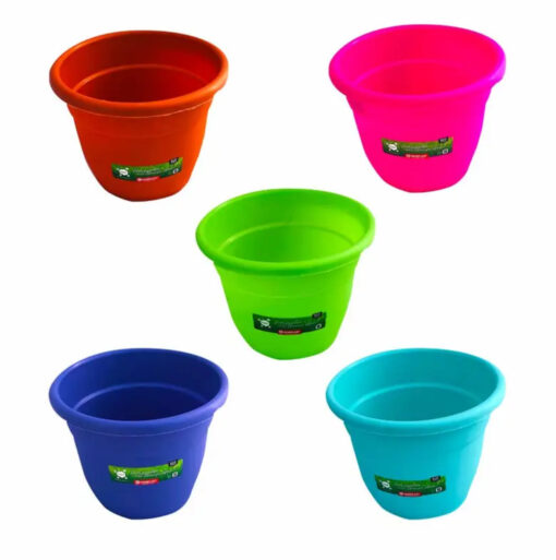 Maceta plastica Eden 22c teja (12224)
