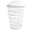 Cesto calado redondo blanco c/tapa Desesplast (66230)