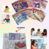 Libro colorear linda calidad + sticker