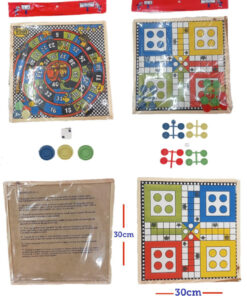 Juego de mesa madera Oca/Ludo