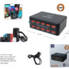 Estacion de carga 10 puertos USB total