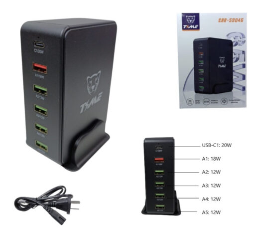 Fuente de alimentacion 65w tipo C/USB