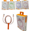 Cable Ezra reforzado 27w tipo C a tipo C