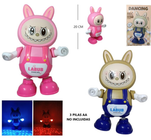 Juguete Labubu bailarin/canta