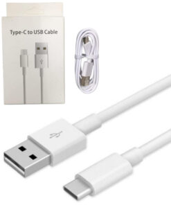 Cable blanco tipo C en caja