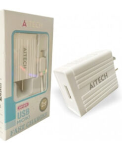 Cargador Aitech 2.1A tipo C cable desmontable
