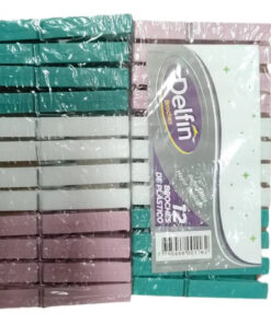 Broches plast x12 (43496)