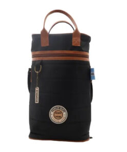 Bolso mochila matera negra Hudson (21911)