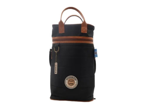 Bolso mochila matera negra Hudson (21911)