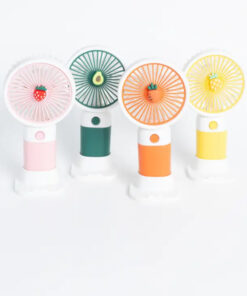 Ventilador mano/mesa 15c c/frutas (43320)
