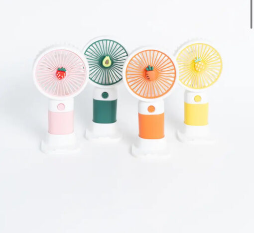 Ventilador mano/mesa 15c c/frutas (43320)