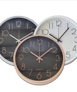 Reloj pared 30c nº trazos finos (24641)