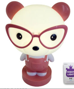 Velador LED 22c Oso con lentes USB (43379)