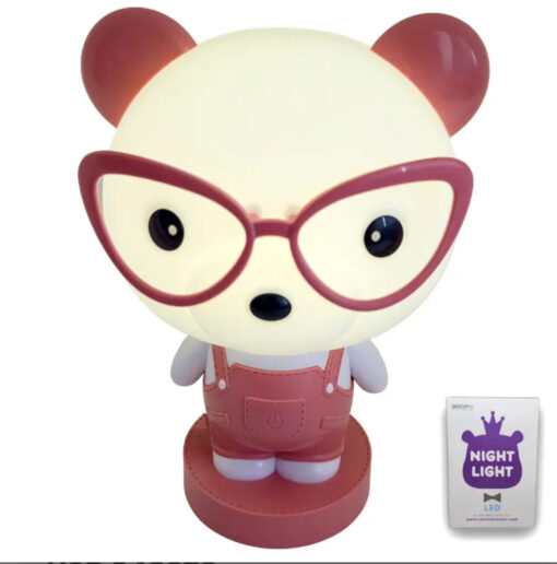 Velador LED 22c Oso con lentes USB (43379)