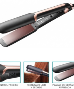 Plancha de pelo c/placa de turmalina