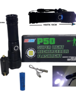 Linterna ruilang recargable 1000 lumen