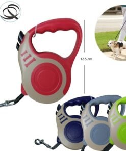 Correa para perro retractil 3m