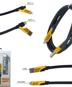 Cable 4 en 1 reforzado 65w/27w OG-TC