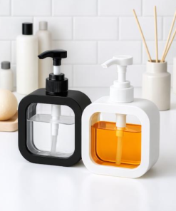 Dispenser con visor cuadrado