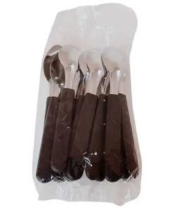 Cuchara te individual carol x1 mango negro