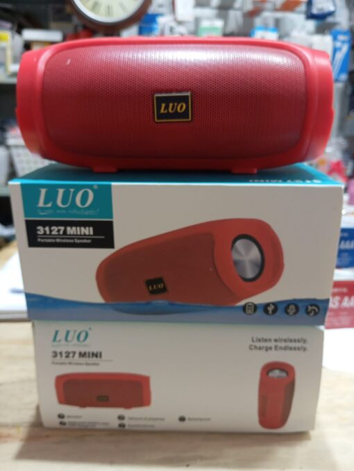 Parlante mini LUO 3127 BT colores