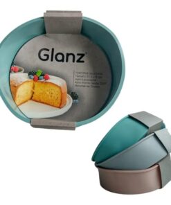 Molde torta silicona 26x6c GLANZ (84604)
