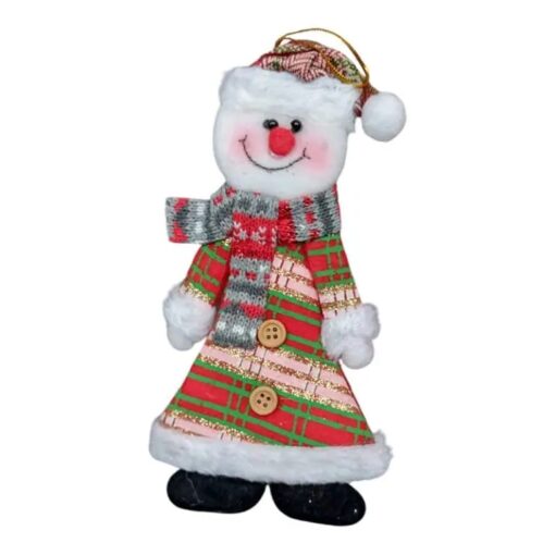 Adorno(24366) tela 9x20c papá noel