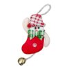 Adorno(24360) tela 13x18c muñeco nieve