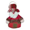Adorno(24255) tela 12x18c papá noel