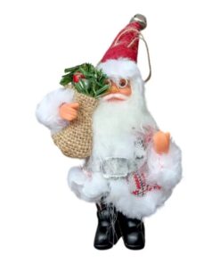 Papá Noel(24251) colgante ropa blanca