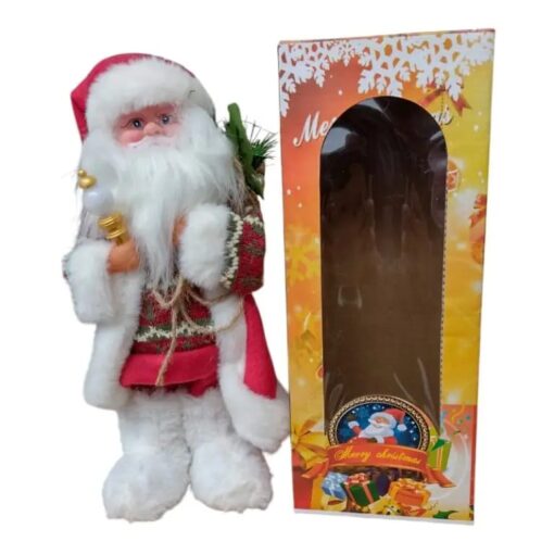 Papá Noel(24264) 30c r/blanca c/ luces