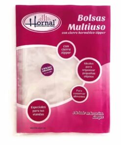 Bolsa (77265)multiuso zipper 17x25c x8U
