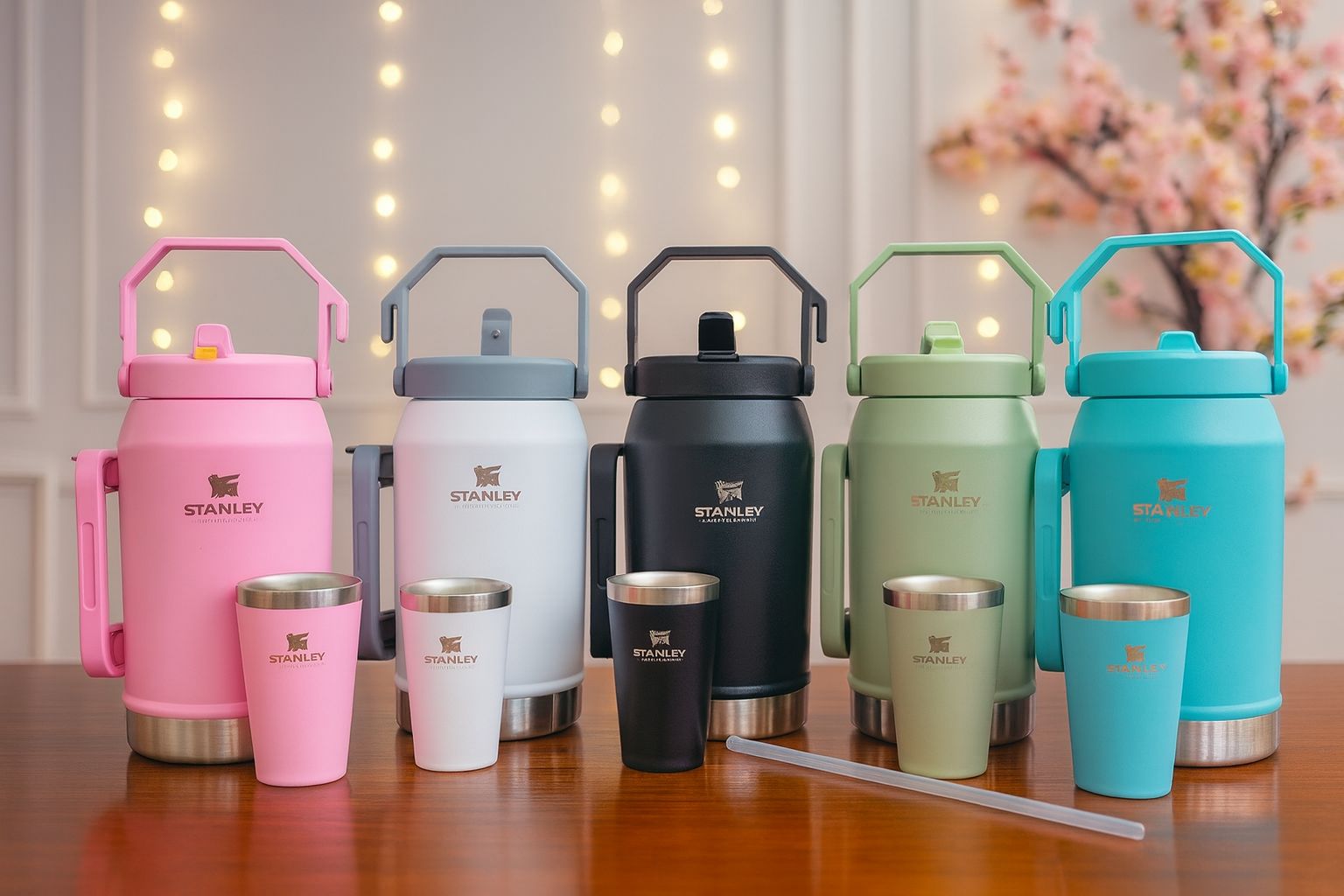 Kit terere bidon acero 1900cc + mate 140cc y bombilla