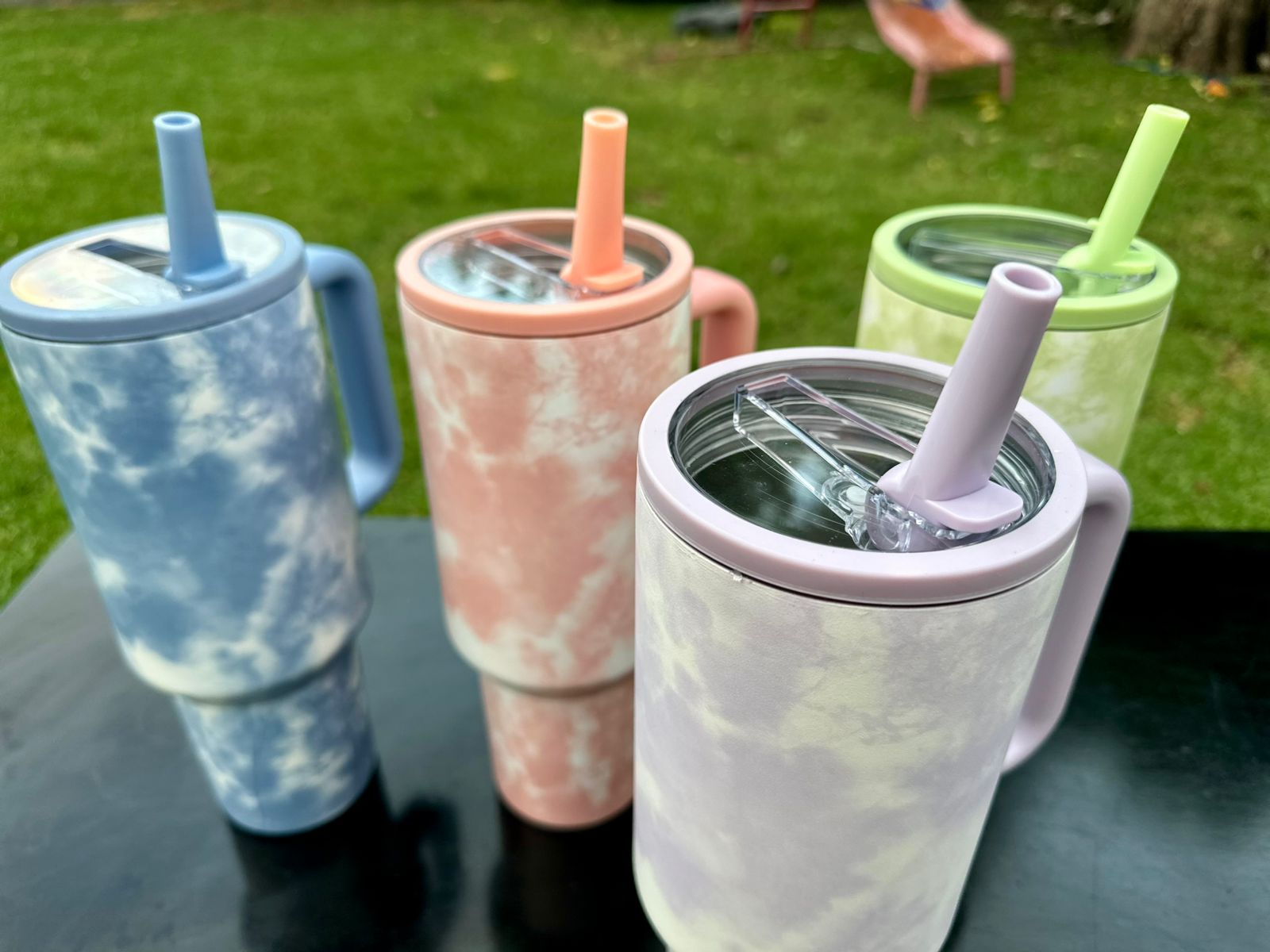 Quencher marmolado de 1200ml sin grabar - Imagen 2