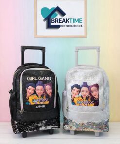 Mochila con Carro Glitter Guerreras k-pop - will